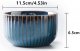 2 Piece Soup Bowl, 18 oz Blue Kitchen Ceramic Grain Bowl Set, Ceramic Kitchen Bowls, Dishwasher Safe Microwave (4.5 Inch)