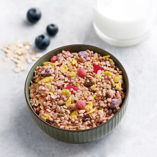 Ceramic Soup Bowls Pasta Salad Cereal Bowls 7 Inch Set of 4, 46oz Large Bowls for Kitchen, Dishwasher Microwave Oven Safe, Noodle Ramen Fruits Oatmeal Rice Green